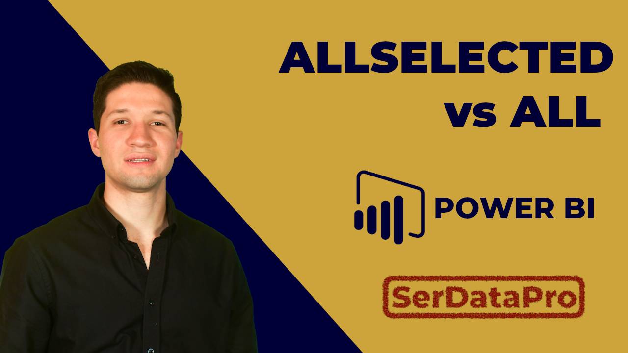 Diferencia entre ALL y ALLSELECTED – Calculando porcentajes de total – DAX en Power BI